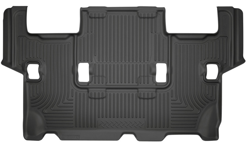 Ford Expedition Floor Liner - Rear - Husky Liners - WeatherBeater 3rd Seat Floor Liner - Black - 2015